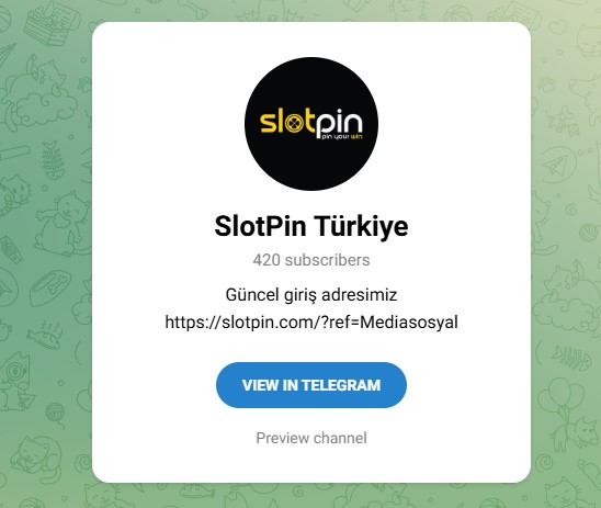 Slotpin Telegram