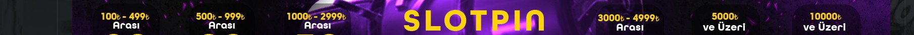 Slotpin Web İşlemler Para Yatırma ve Çekme